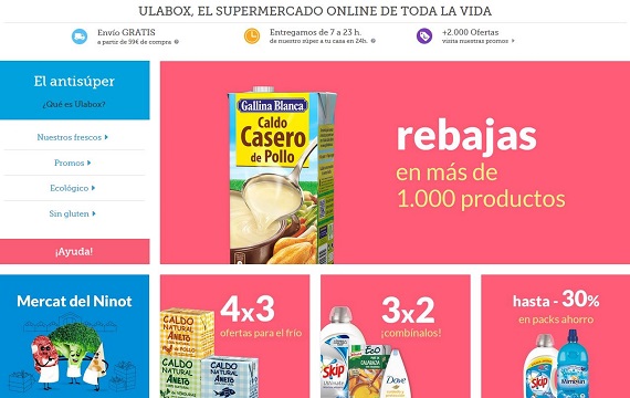 mejores supermercados online